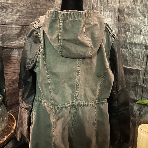Hooded Field Jacket by Cotton: On. Size 10 - Picture 2 of 3